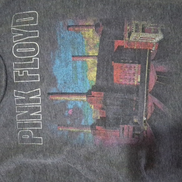 Pink Floyd Women's Graphic Long Sleeve Gray Sweatshirt. - Picture 6 of 8
